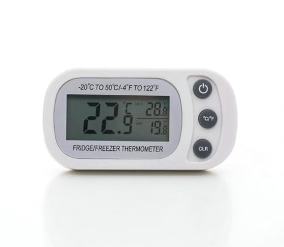 Digitale Koelkastthermometer voor Binnen - Waterdichte En Nauwkeurige Temperatuurmeting met Max/Min Functie
