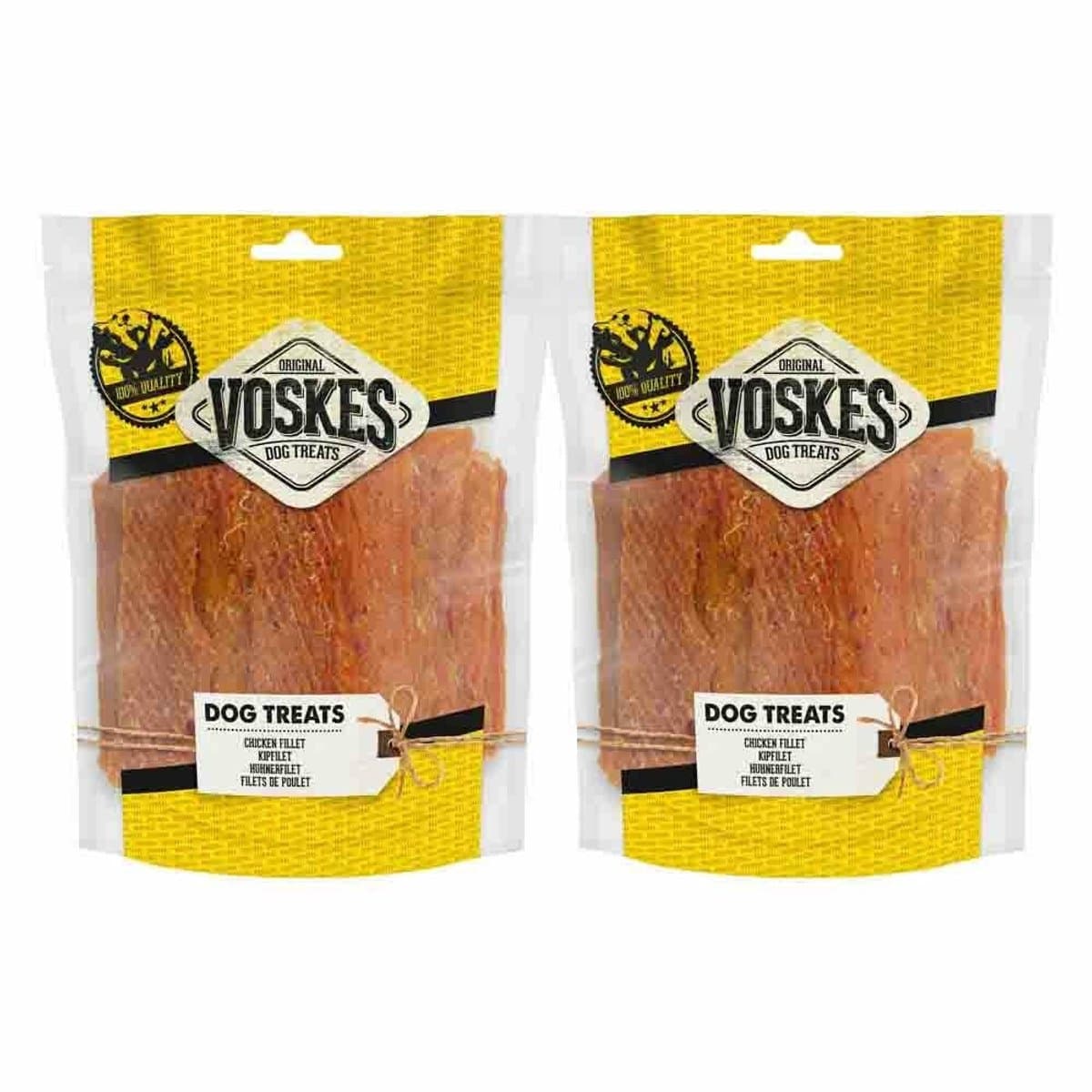 Voskes Kipfilet Dry - 2 x 400 gr - Voordeelverpakking