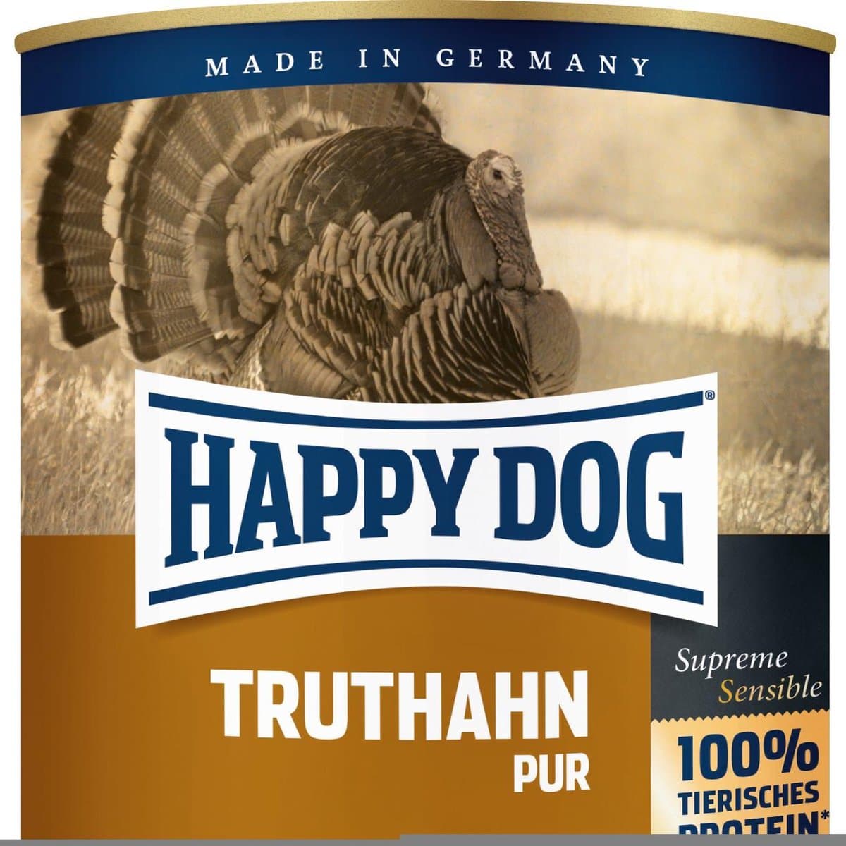 Happy Dog - Sensible Pure 6x800g - Kalkoen