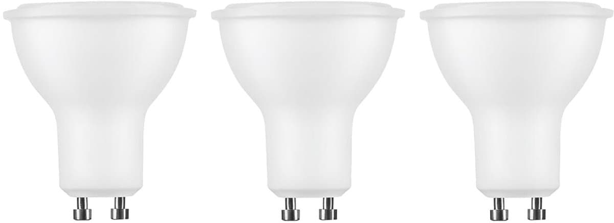 Technik GU10 LED Spot 6.4W - 550lm - 4000K - Neutraal Wit - LED Spot Lamp - Vervangt 42W Gloeilamp - 3 stuks