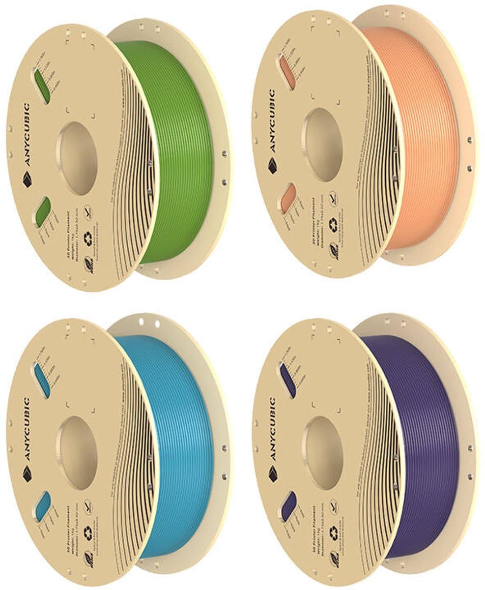 AnyCubic - HPL20-101-4 - 3D Printer Filament - 4 stuks