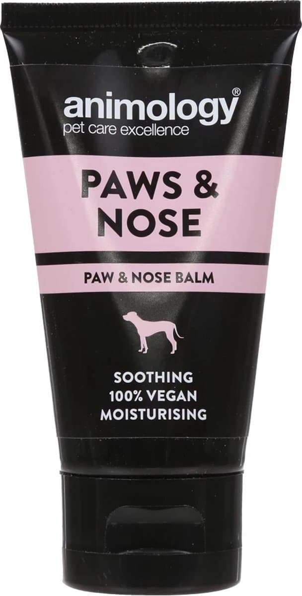 Animology Paws & Nose Balm - 50 ml - Geschikt voor honden - Voor Neus en Pootjes - Beschermt tegen uitdroging en scheurtjes - Vegan