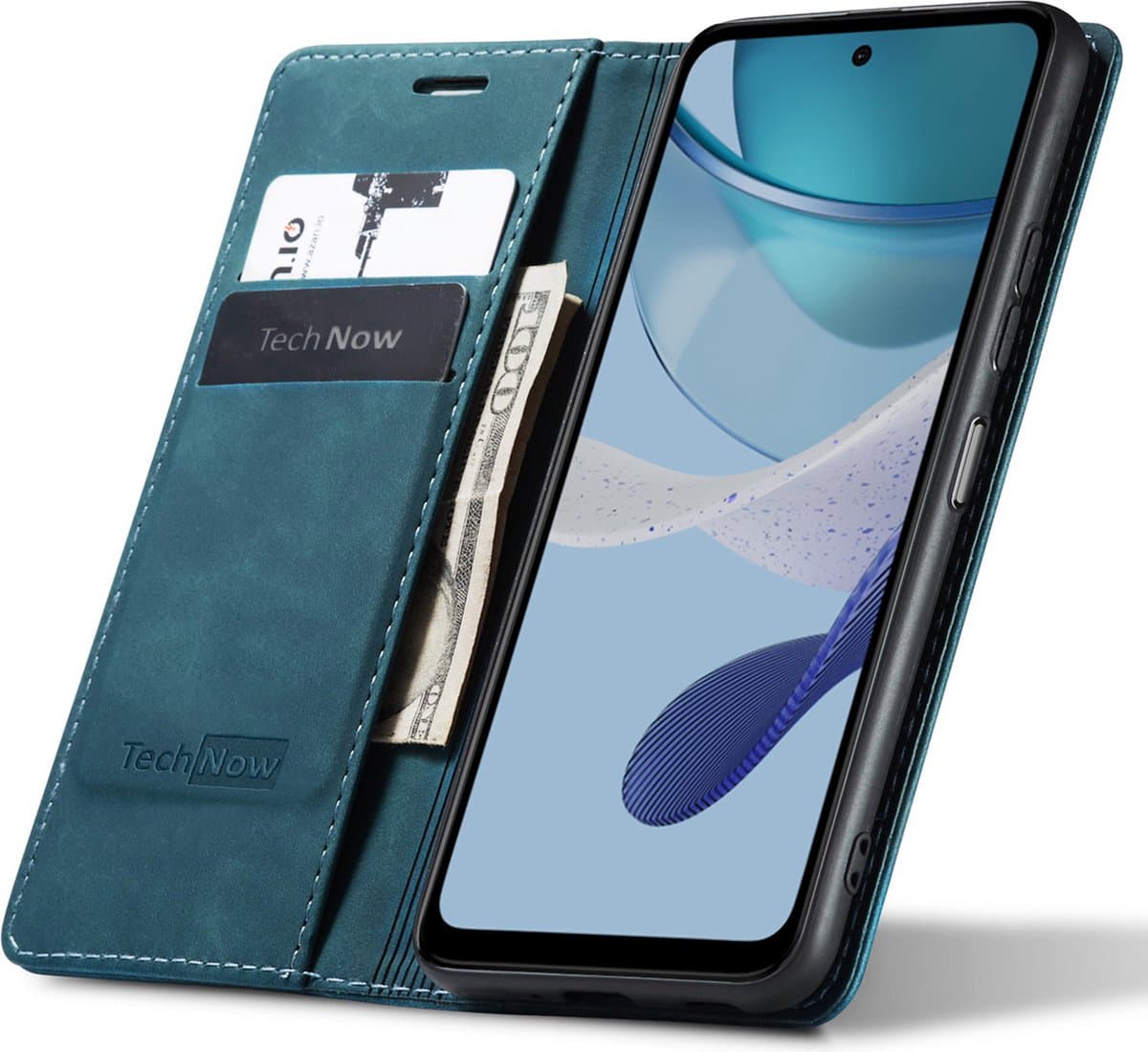 Hoesje geschikt voor Asus Zenfone 11 Ultra - Book Case Leer Slimline Blauw