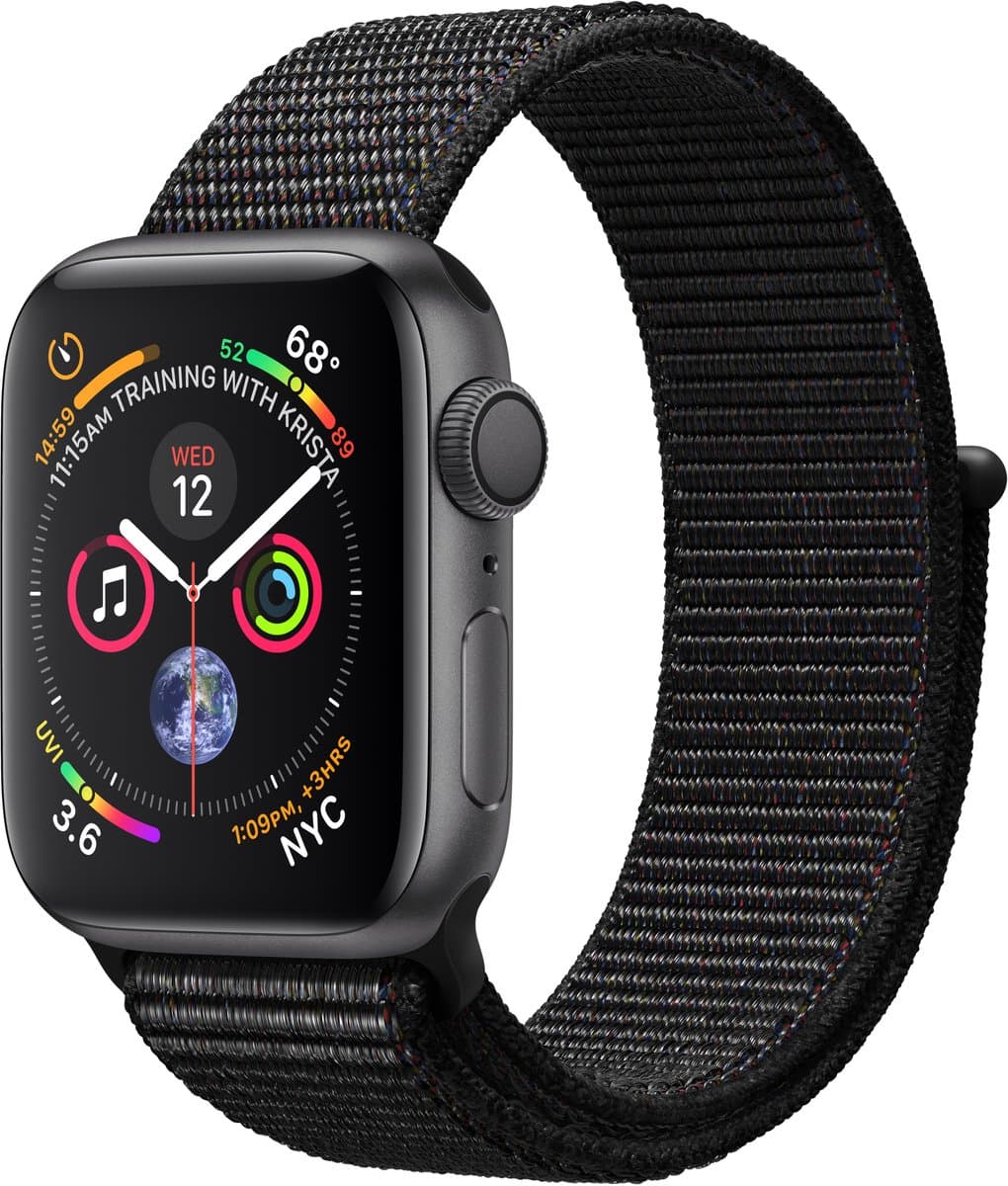 Apple Watch Series 4 GPS 40mm Grey Alu Black Sport Loop