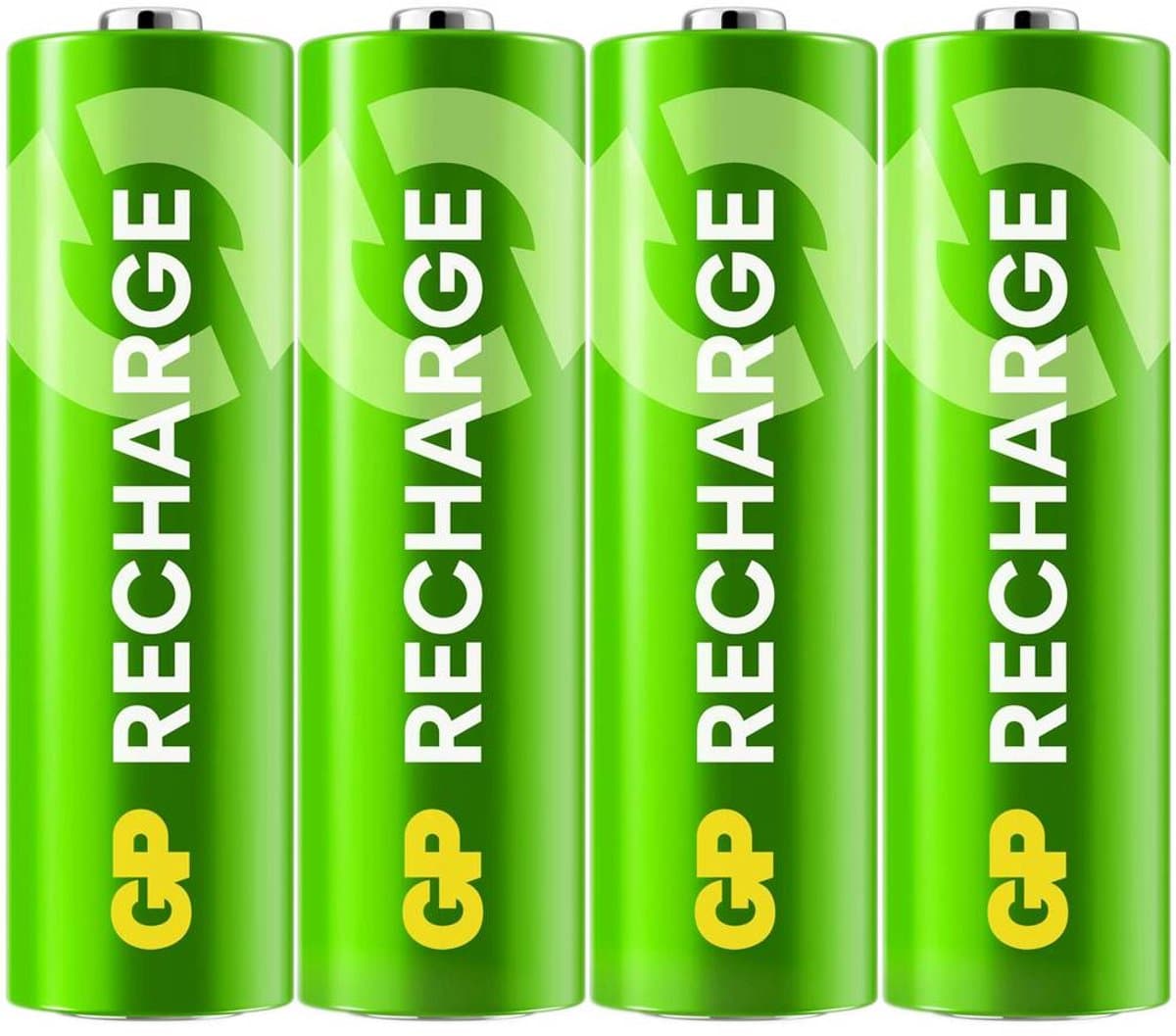 GP Recharge Oplaadbare AA batterij (penlite) NiMH 2100 mAh 1.2 V 4 stuk(s)