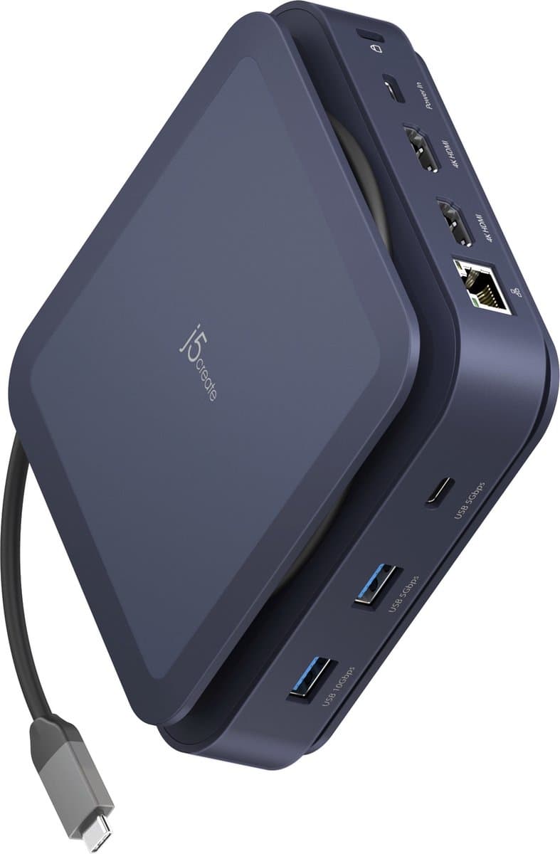 j5create JCD3196-N Type-C Dock Dual 4K HDMI