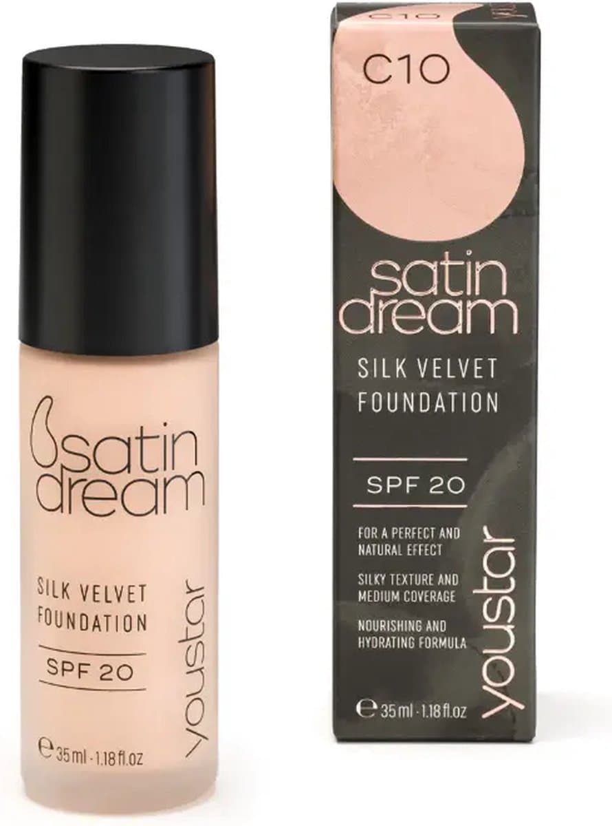 Youstar Satin Cream Foundation SPF20 C10