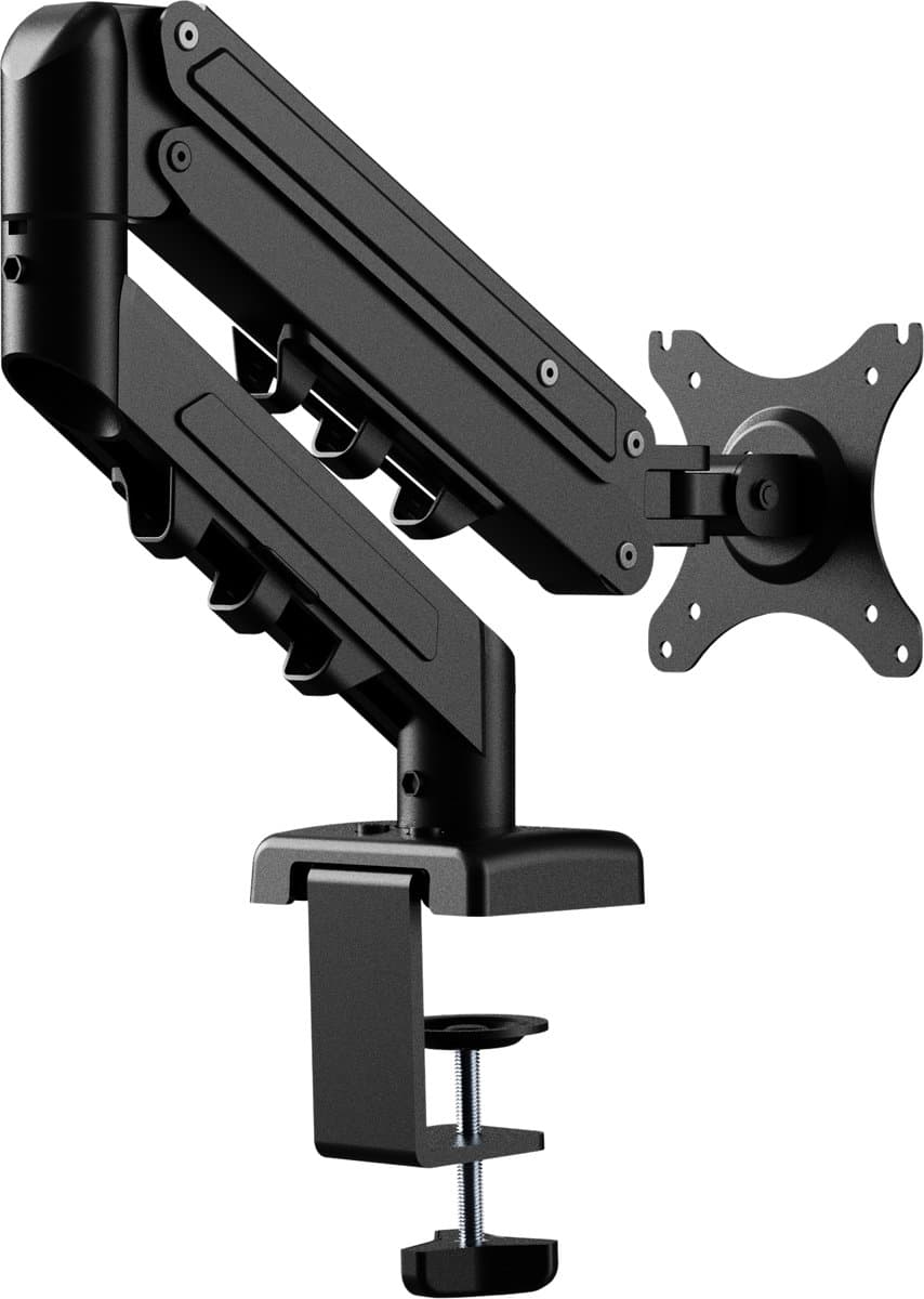 EasyLift Enkele Monitorarm Zwart – Gasveer – 17-32 inch – 2-9 kg