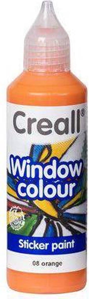 Raamverf - 08 oranje - Creall Windowcolor - 80ml
