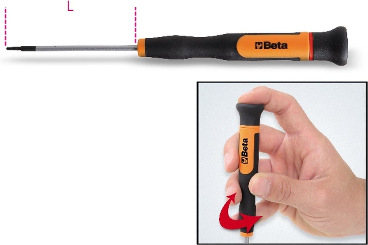 Beta Precisie Schroevendraaier Torx T7 - 1257TX/7