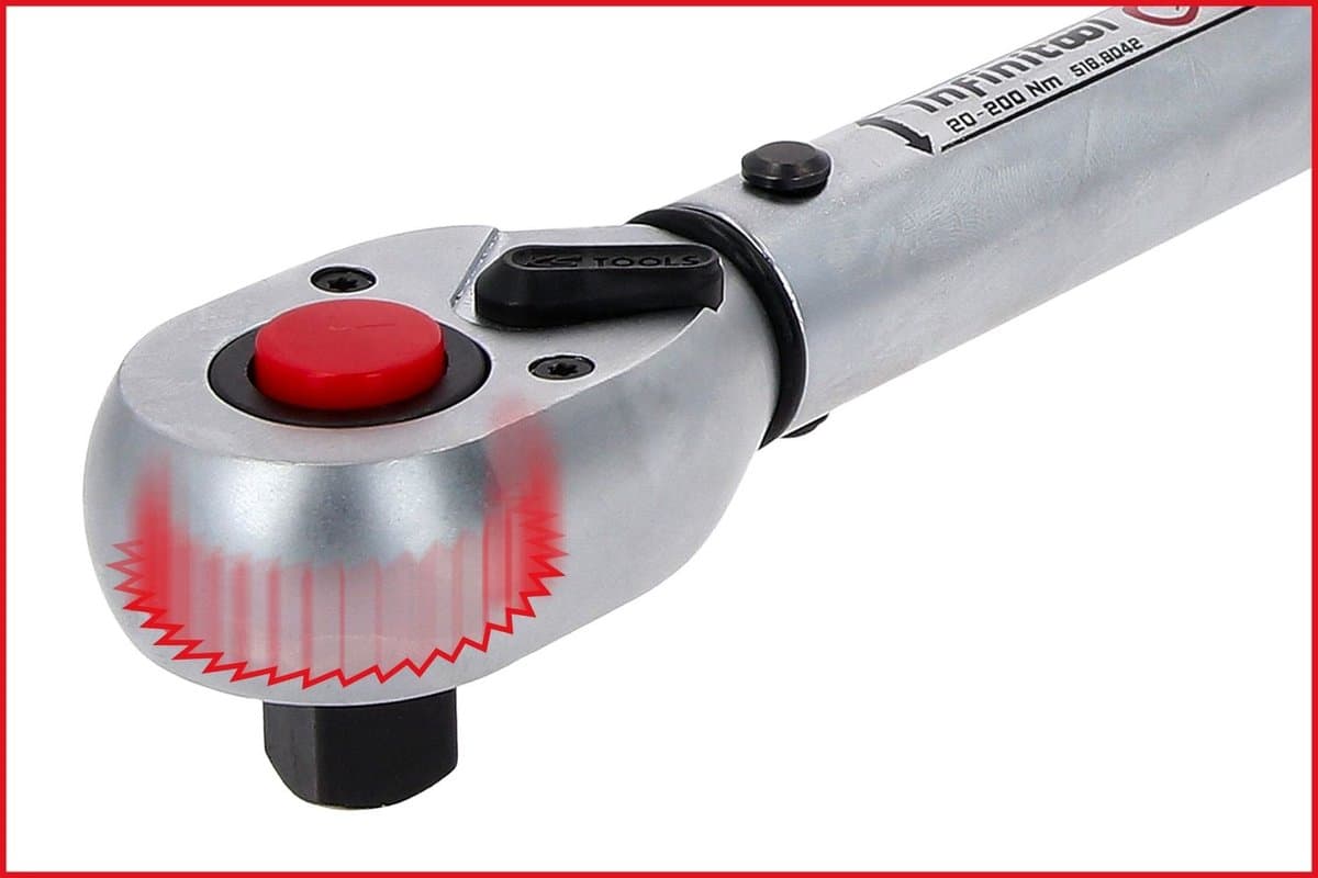 KS Tools 1/2 INFINITOOL Ratschen-Drehmomentschlüssel, 20-100 Nm - 516.9032