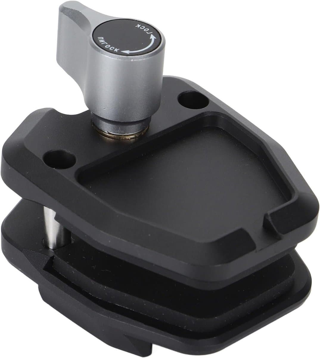 Rotatable Aluminium Bevestiging voor Actiecamera op Motorfiets, Geschikt voor 360 X4, ONE X2, Ace Pro en Pocket 3, Ideaal voor Motorrijders en Avontuurlijke Opnames