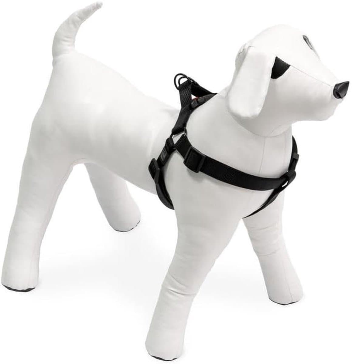 Hondentuig - Honden Harnas - Dagelijks Gebruik - Verstelbare Pasvorm - 15mm x 25-45cm - Zwart