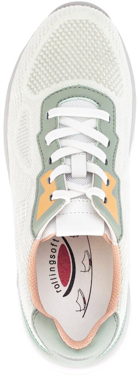 Rollingsoft -Dames - groen licht - sneakers - maat 40.5