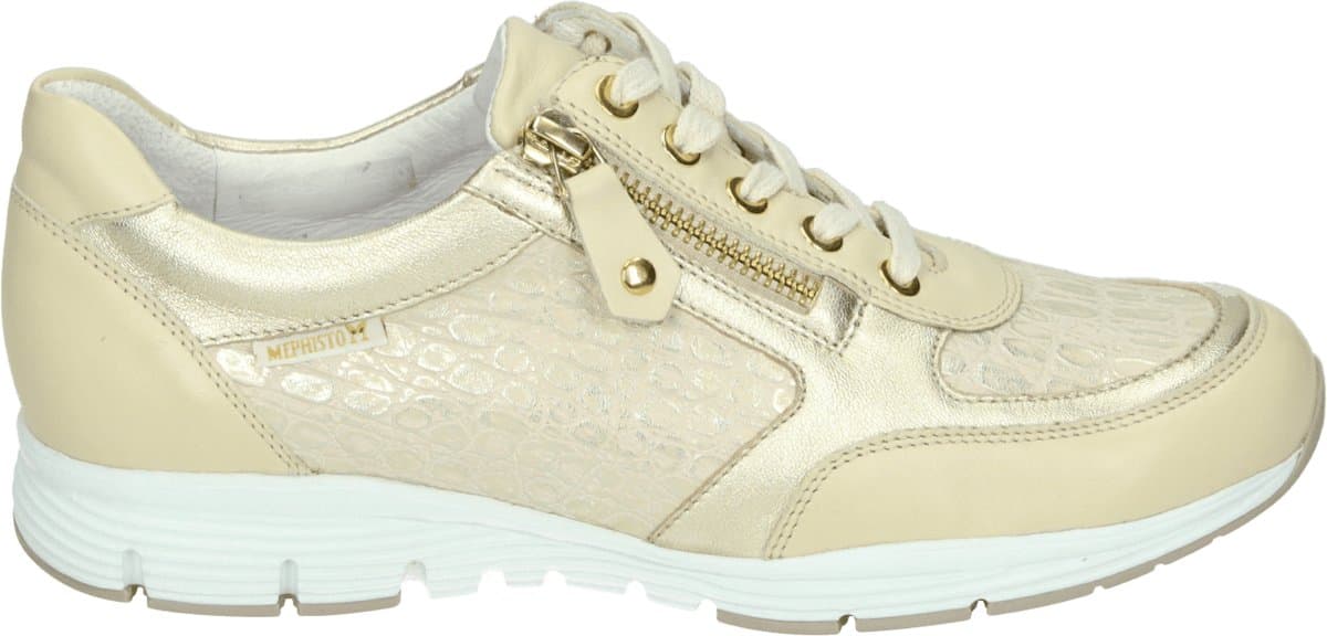 Mephisto - YLONA - Lage sneakersDames sneakers - Kleur: Wit/beige - Maat: 39