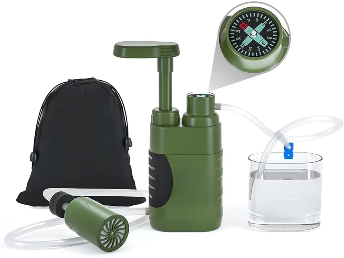 REN® Waterfilter noodpakket - Waterfilter - Groen - 21cm x 13cm x 6cm