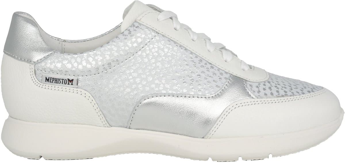 Mephisto Mendy - dames sneaker - Wit - maat 41 (EU) 7.5 (UK)