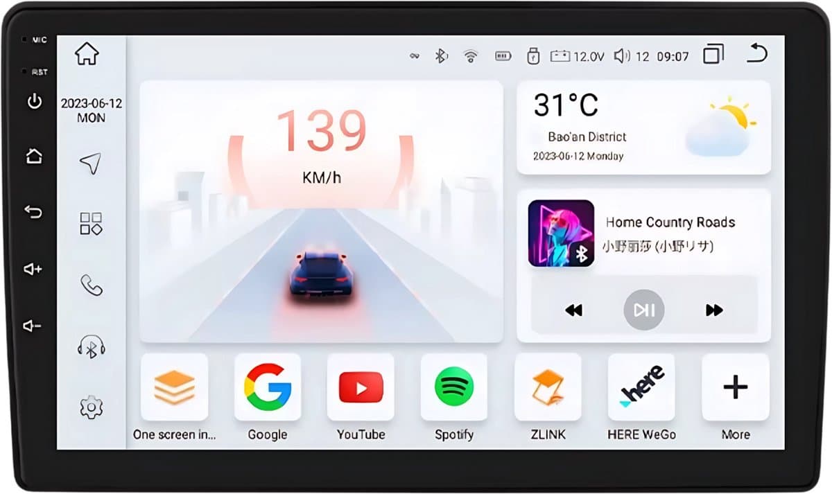 Autoradio met bluetooth - Carplay - Voor Citroën Berlingo B9 & Peugeot Partner (2008-2019) - Geschikt voor Apple en Android - Stereo - Navigatie - Navigatiesysteem auto - 6GB 64GB