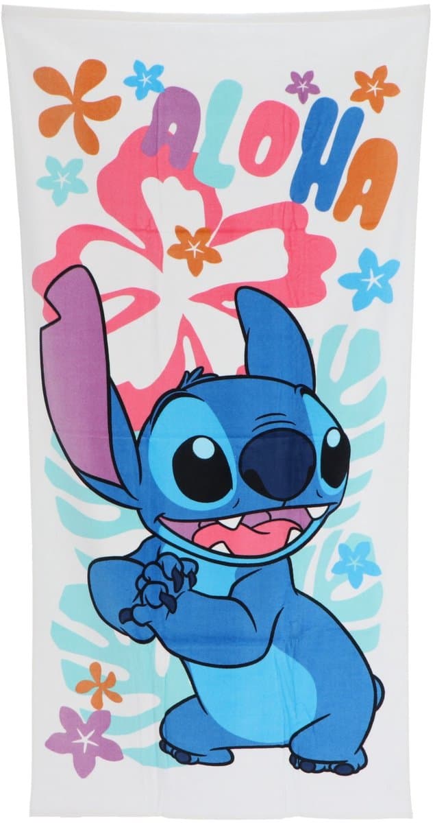 Disney Lilo & Stitch Strandlaken Hawaii - 70 x 140 cm - Katoen