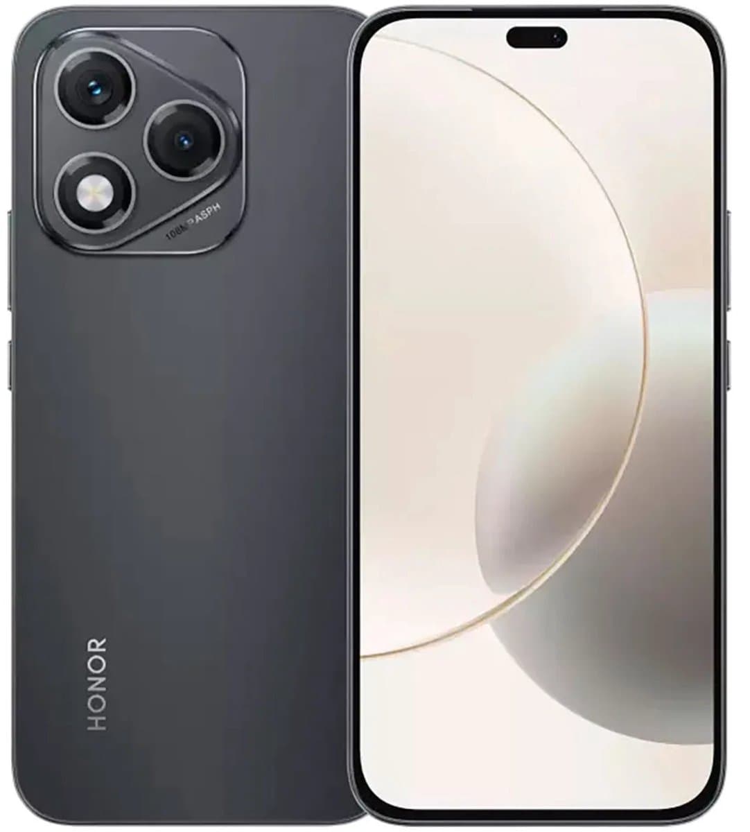 Honor 400 Lite 8GB+256GB Zwart - 5G, 108MP Camera, AI Cameraknop, IP64