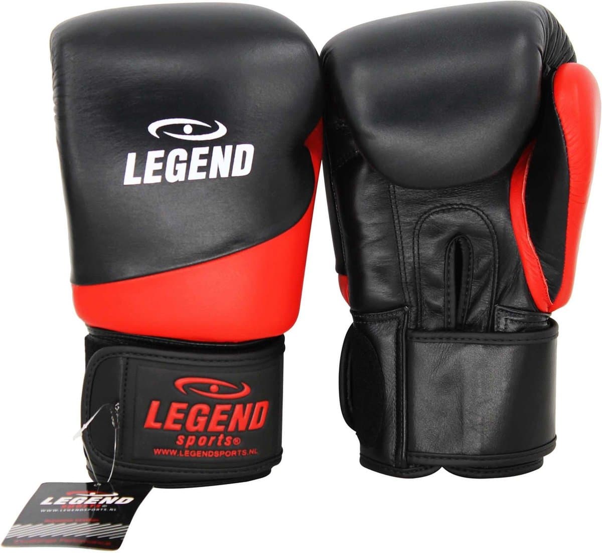 Thai Serie 2.0 Bokshandschoenen Heren/Dames Rood Leer 12 oz