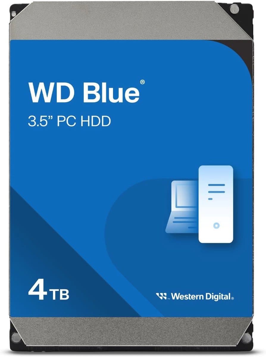 4 TB harde schijf 3,5" SATA HDD - hoge capaciteit en betrouwbaarheid