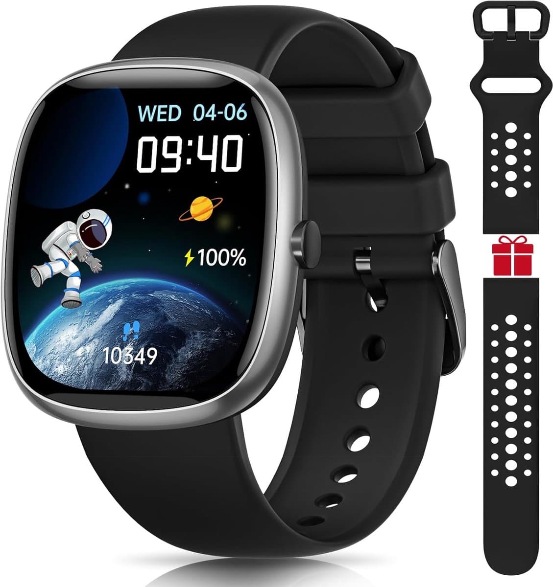 Slimme Kinder Smartwatch met 20 Sportmodi en 19 Puzzels - Waterdicht en Geschikt voor Activiteiten
