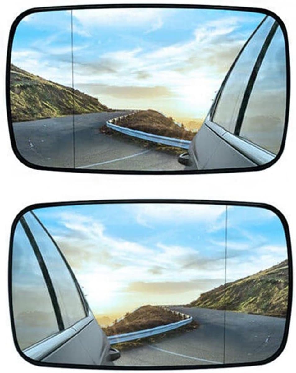 Rétroviseur voor B-M-W Serie 3 E46 318i 320i 325i 330i 1998-2006 - Links en Rechts, Verstelbaar Glas, Wit en Blauw