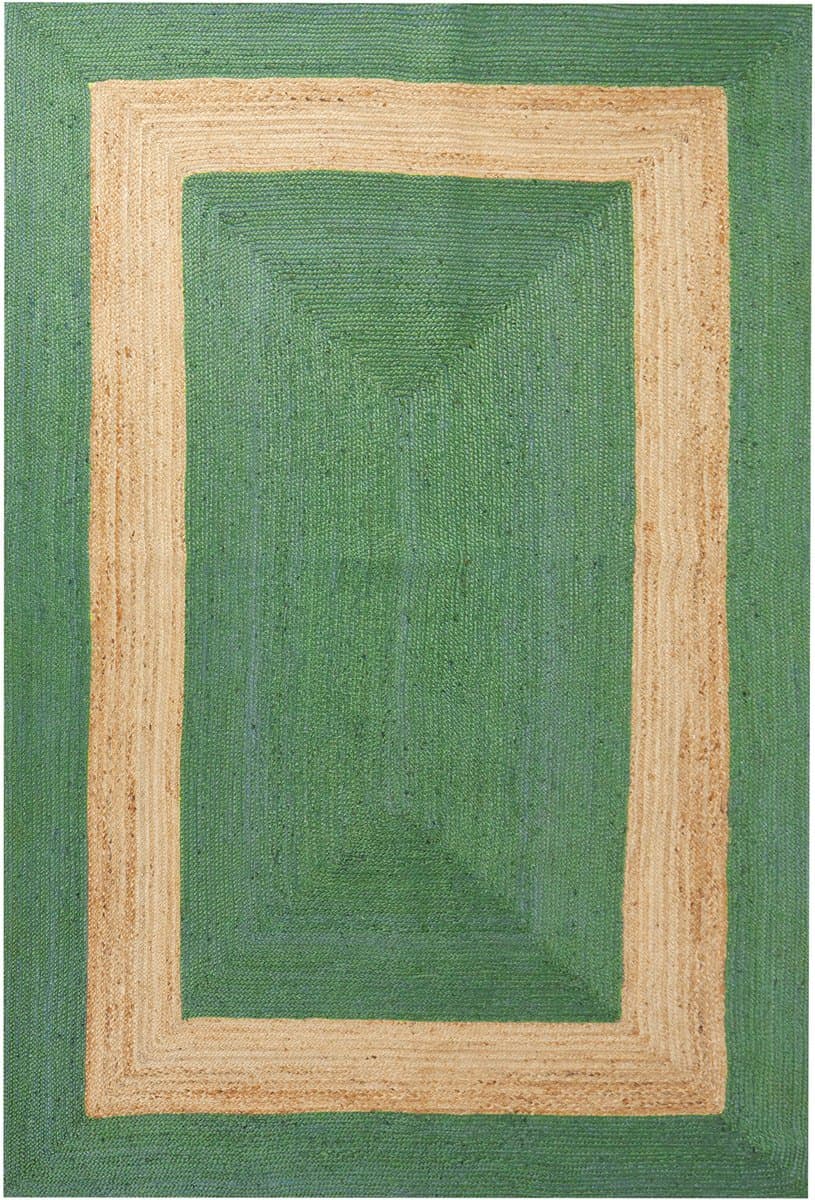 KARAKUYU - Vloerkleed - Groen - 200 x 300 cm - Jute