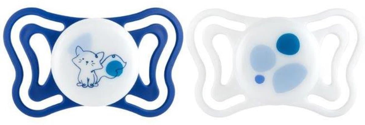 Chicco PhysioForma Light fopspeen siliconen 16-36M - Speen
