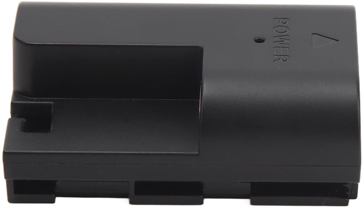 SolidChoice - LP E6 Dummy Batterij - Continu Stroomvoorziening - Compact Formaat - Alternatief Voor LP E6 - Voor Canon Camera's - Geschikt Voor Divers