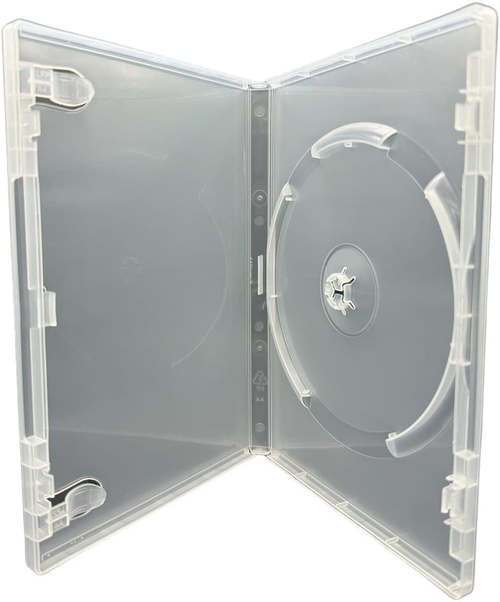 Dailygoods- DVD Case - Duurzaam - DVD Hoes - CD Hoes - Blu Ray Hoes - 1 Disc - Afmetingen 172 x 135 x 14mm