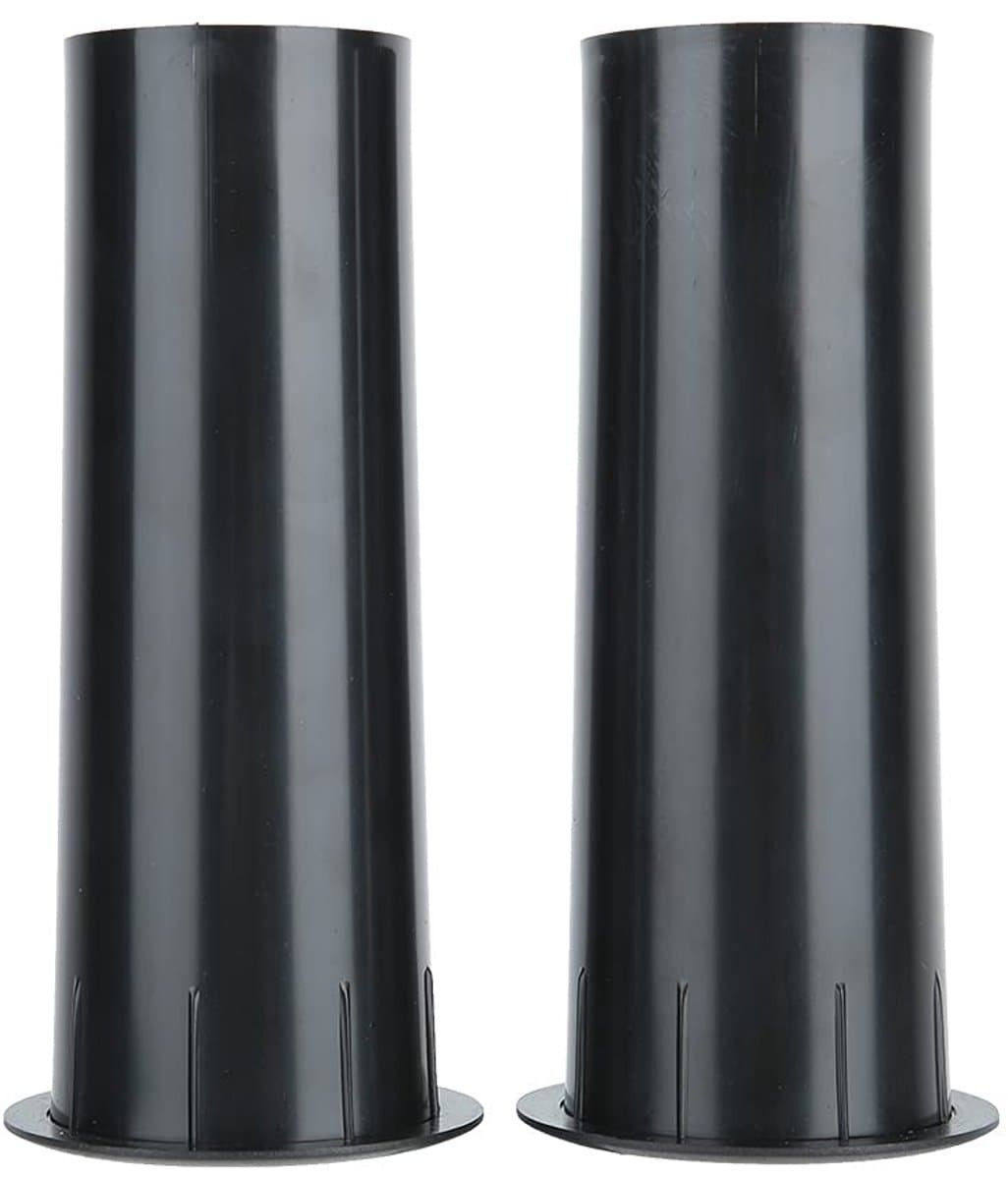 Allecto - Luidsprekerpoortbuizen - Subwoofer Vervangonderdelen - Ideaal voor Doe-het-zelf - Zwart - Bass Enhancer - Geschikt voor Surround Sound-sy...