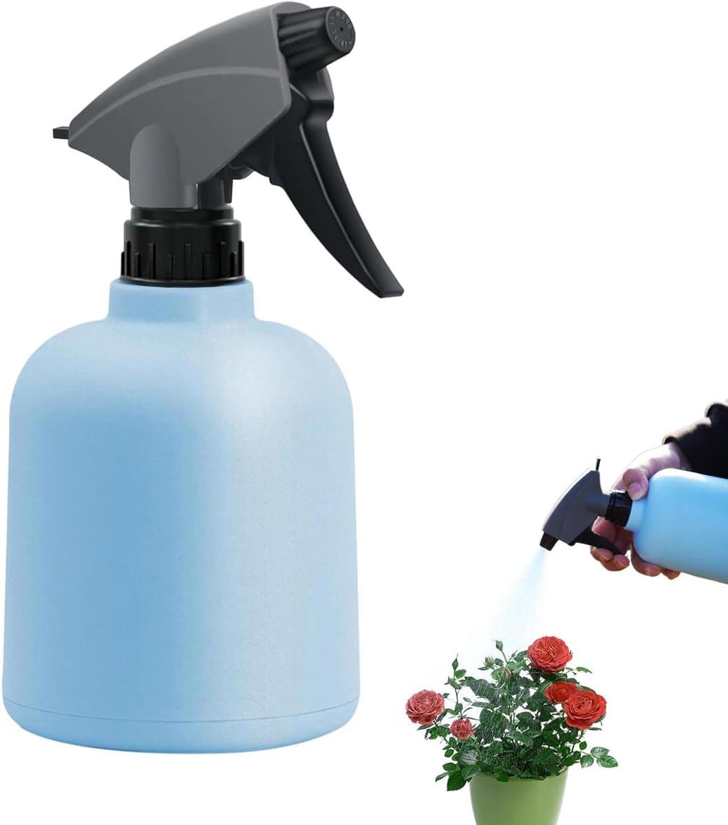 Plantenspuit - Sproeifles Waterfles - Planten Verzorgen - Fijne Nevel - 600ml - Blauw