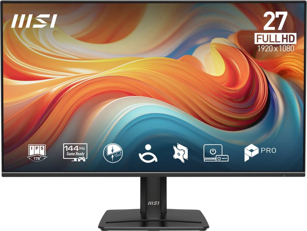 MSI Pro MP271 E14A computer monitor 68,6 cm (27") 1920 x 1080 Pixels Full HD LCD Zwart