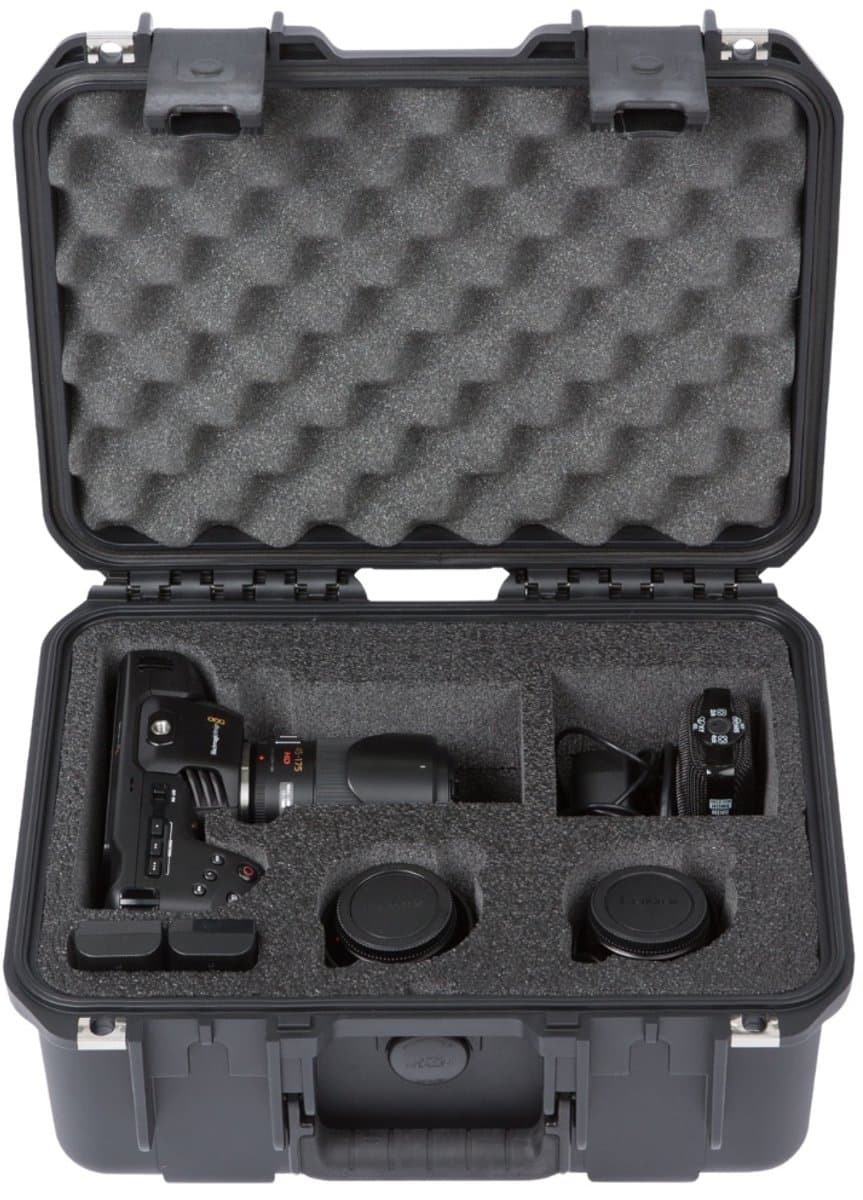 SKB - iSeries 1309-6 - Waterdichte Koffer - Zwart - Pocket Cinema Camera 4K Inlay