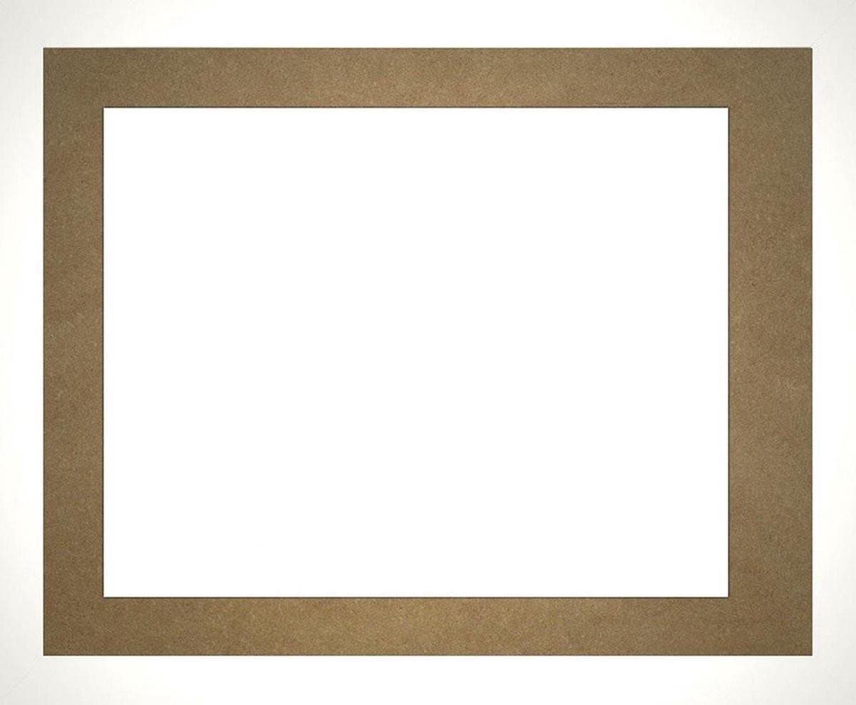 Homedecoration Misano – Fotolijst – Fotomaat – 68 x 88 cm – Wit hoogglans