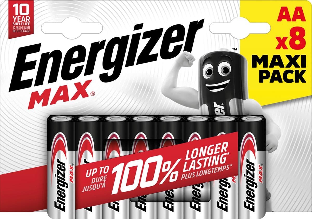 Energizer max aa lr06 bl8 - MAXAABL8