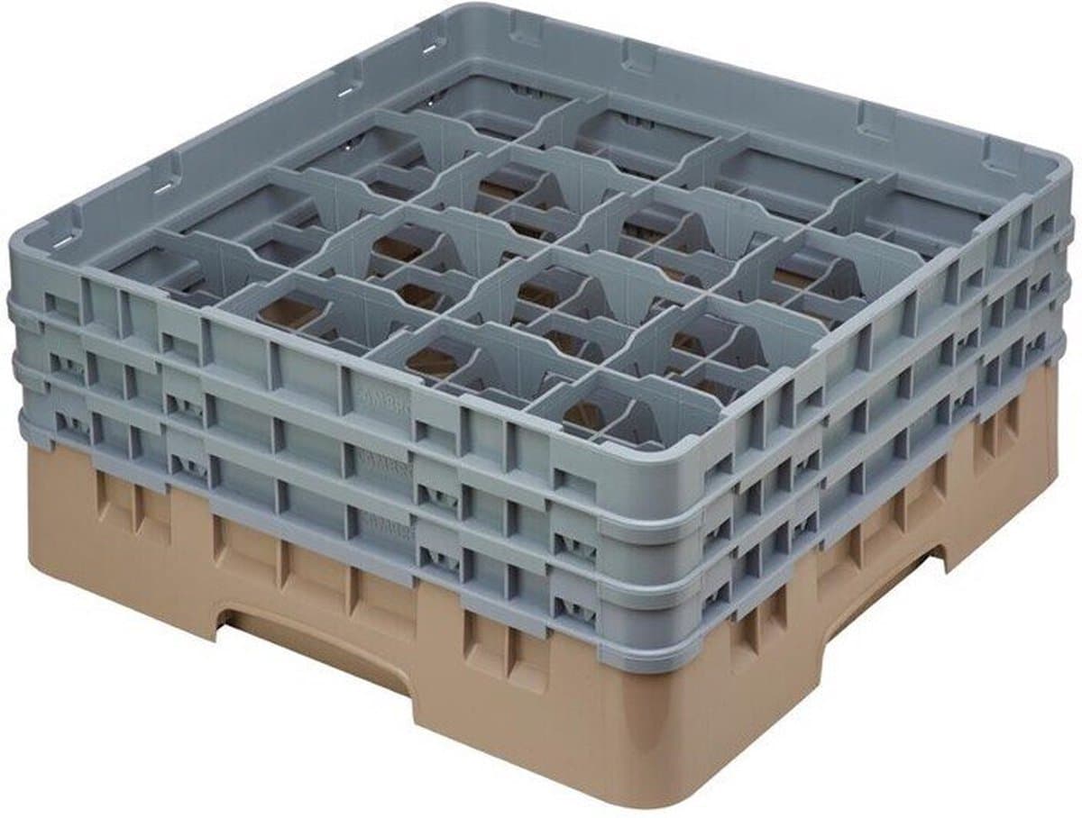Cambro Camrack Vaatwaskorf Met 16 Compartimenten Max. Glashoogte 17,4cm DE783