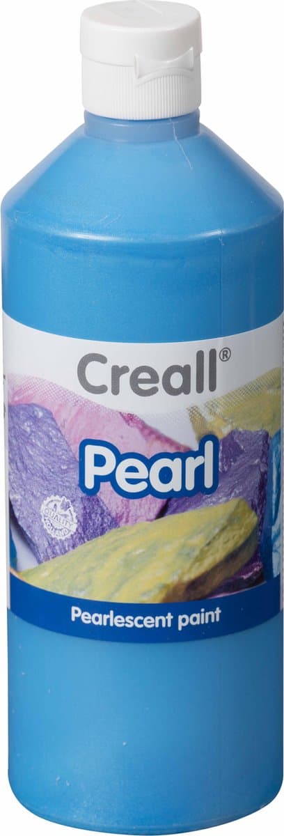 Parelmoerverf pearl Creall blauw (07) - flacon à 500ml