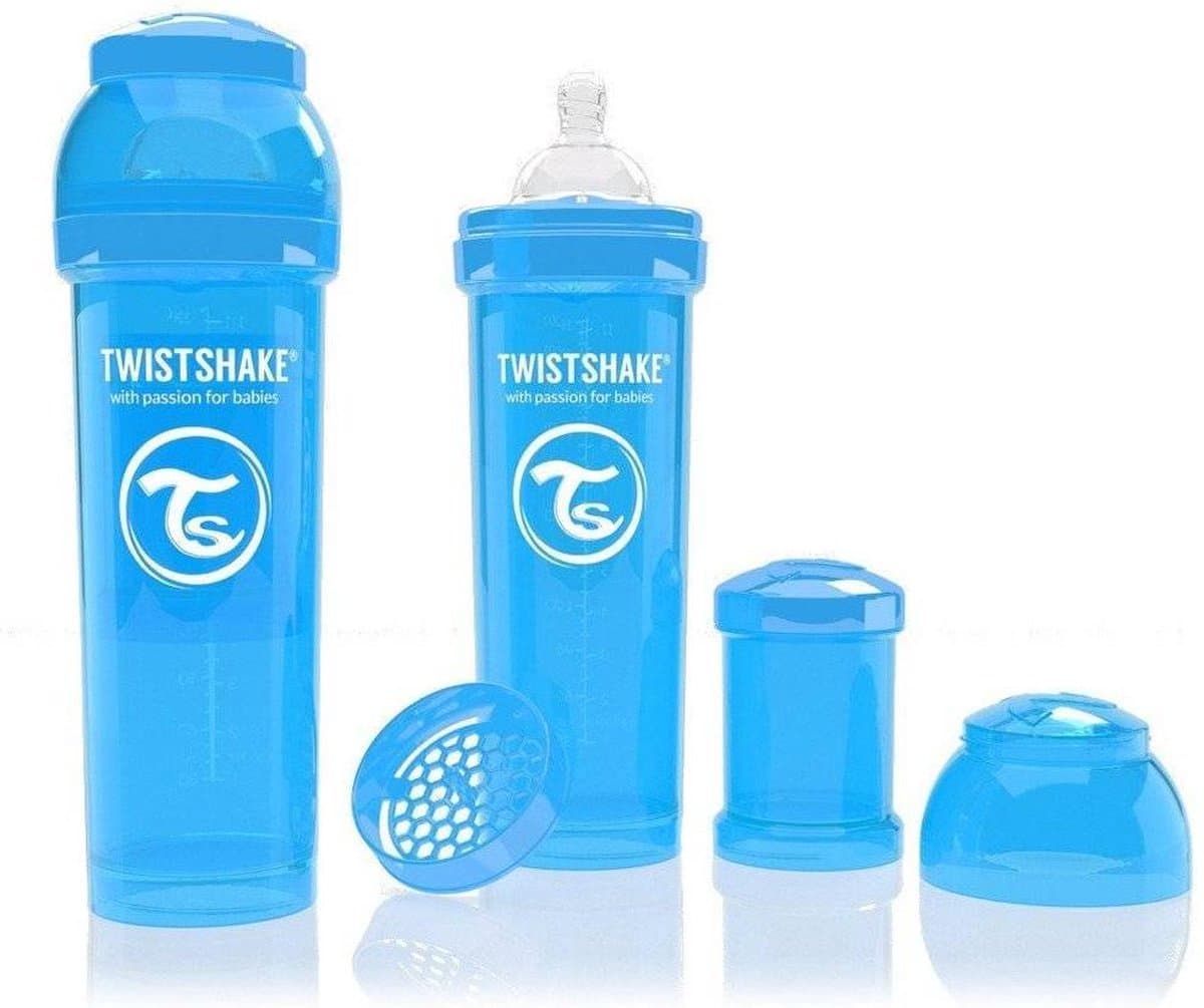 Twistshake Anti-colic babyfles - Aqua - 330ml