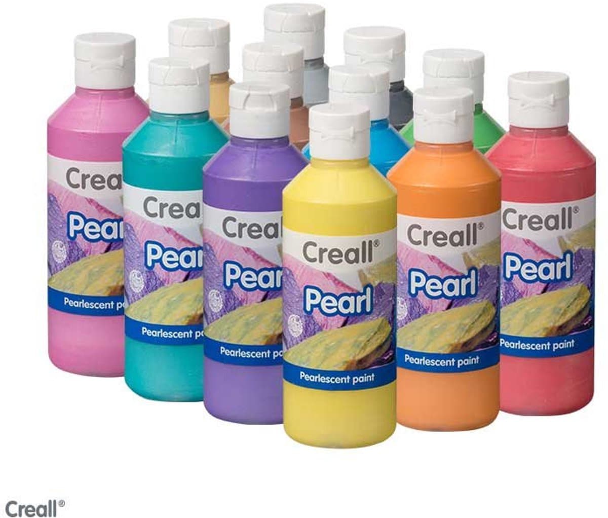 VERF CREALL-PEARL - ASSORTIE - 12X250ML