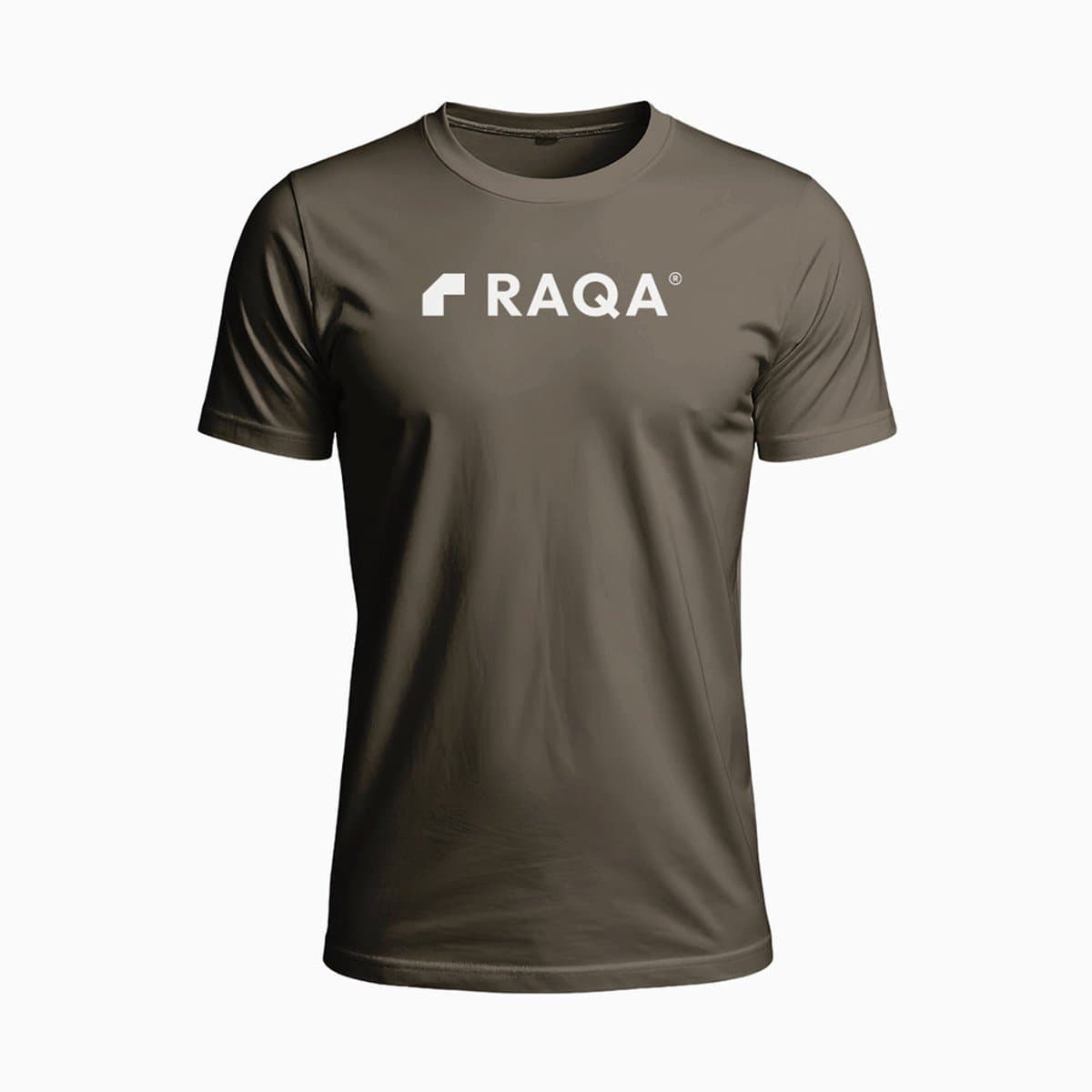 Raqa ® Padel Shirt - Veloz - Sportshirt - Tennis shirt - Fitness shirt - Heren - Sneldrogend Sportshirt - Ademend - Lichtgewicht - XS - Olijf