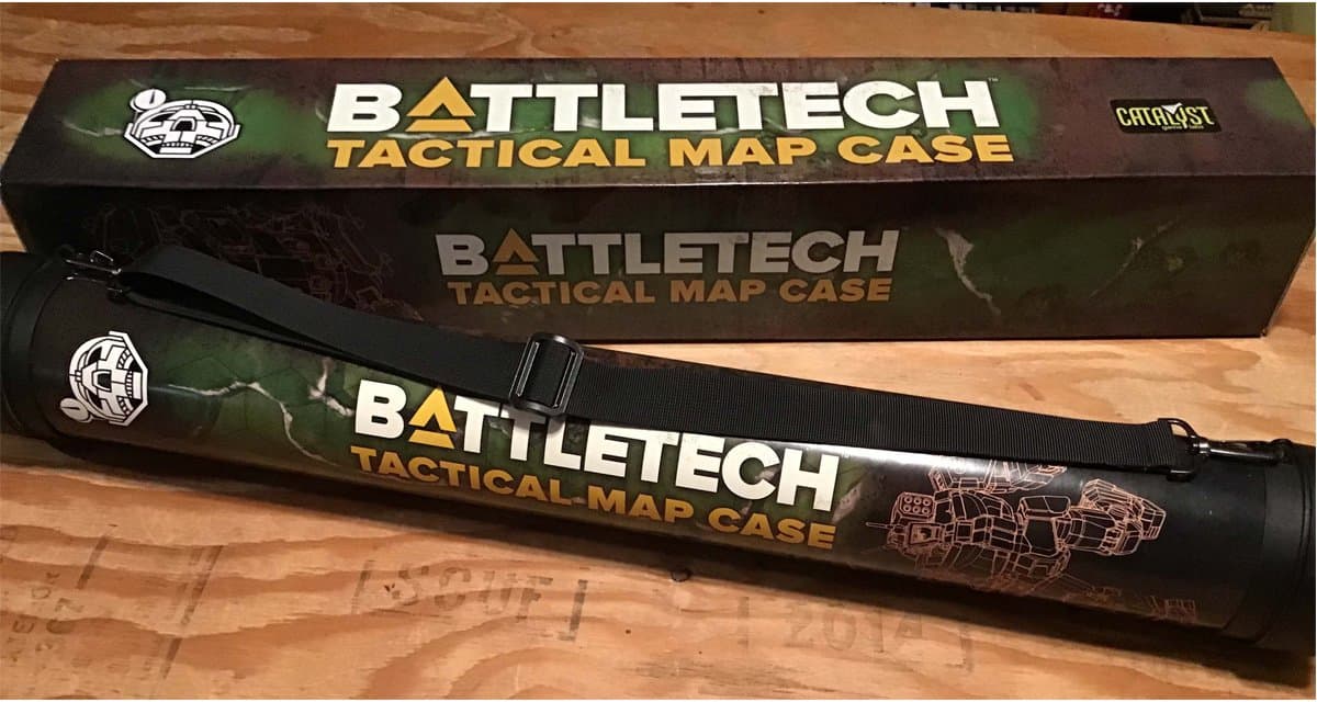 BattleTech Tactical Map Case - Engels - Catalyst Game Labs
