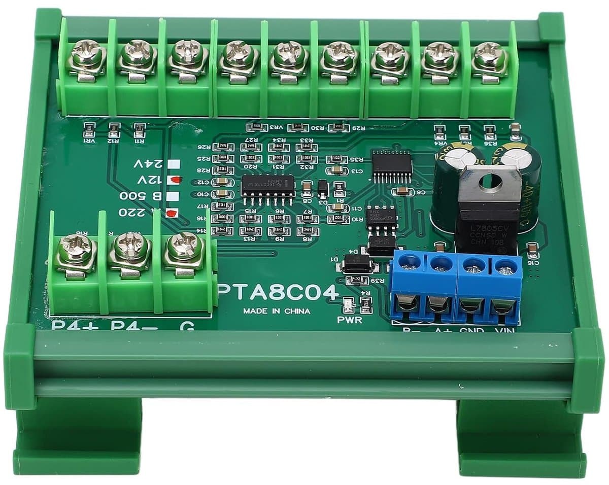 Temperatuur Sensor Module voor PT100 3 Draad en 2 Draad Sensoren met Behuizing voor Nauwkeurige Temperatuurmeting en Weersvoorspelling Monitoring