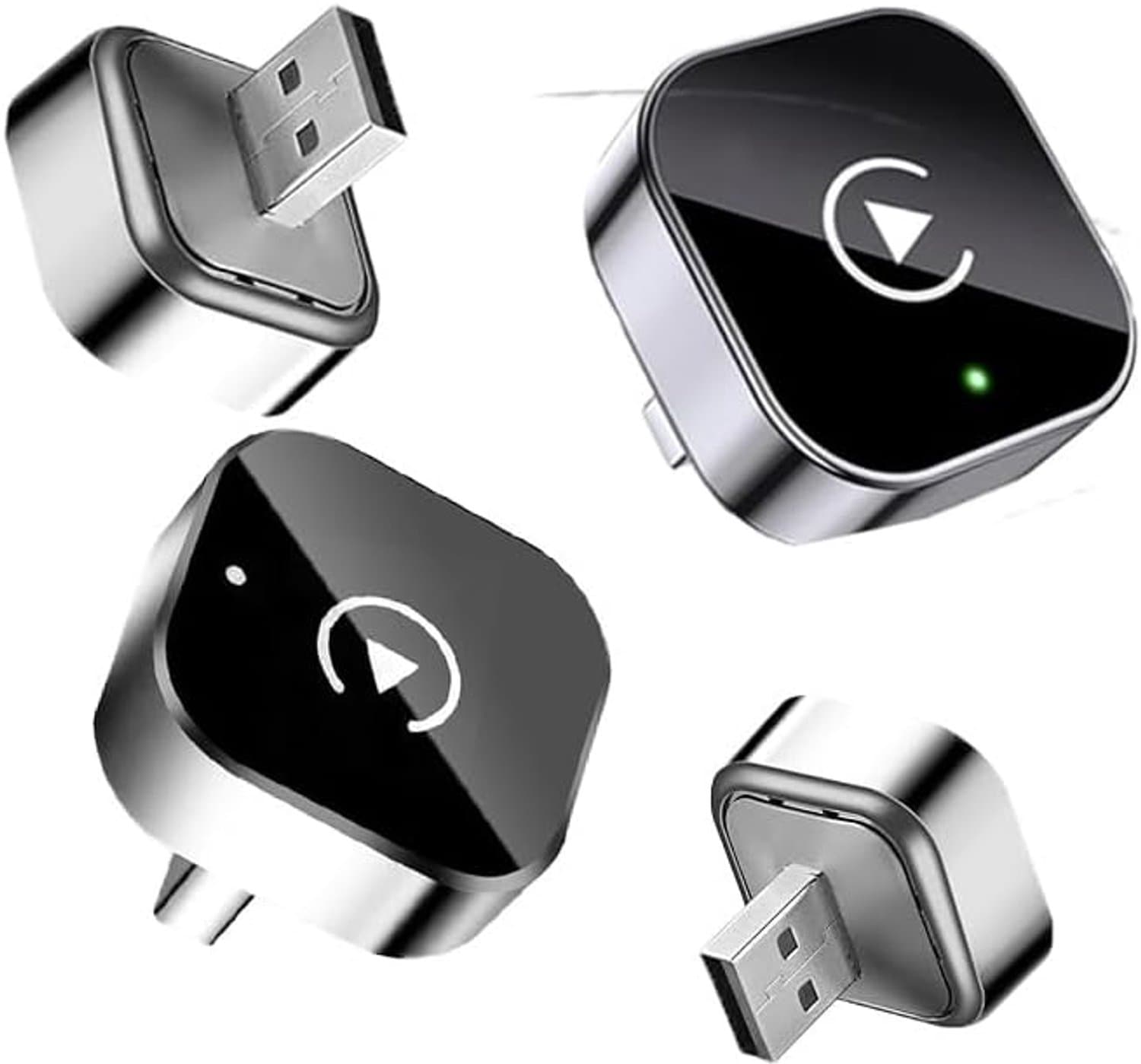 CarPlay adapter - Plug and Play, Compact ontwerp, Snelle hittevervoering, Snelle automatische aansluiting, zonder - ShopVlot