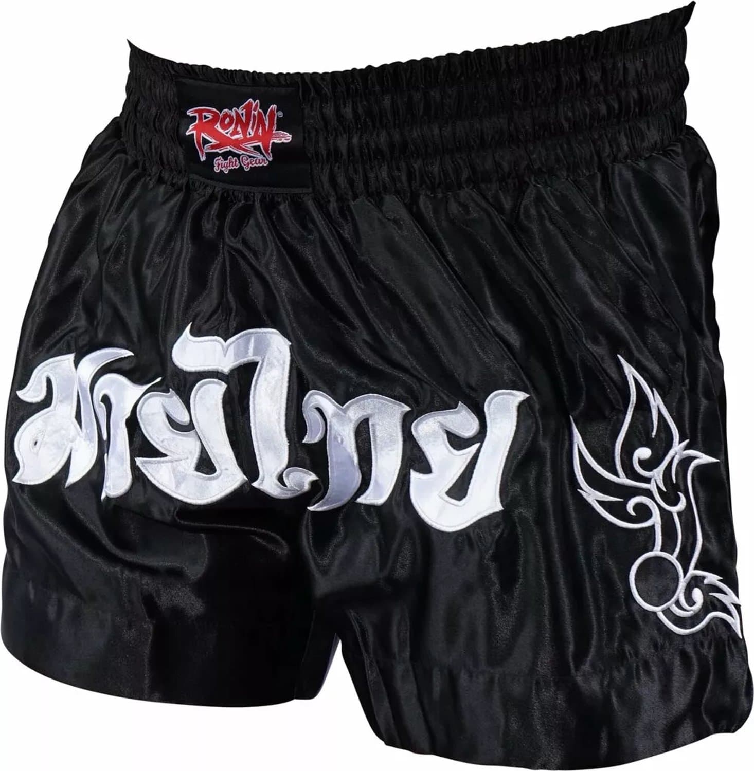 Ronin Kickboks Broek Tattoo zwart/wit L
