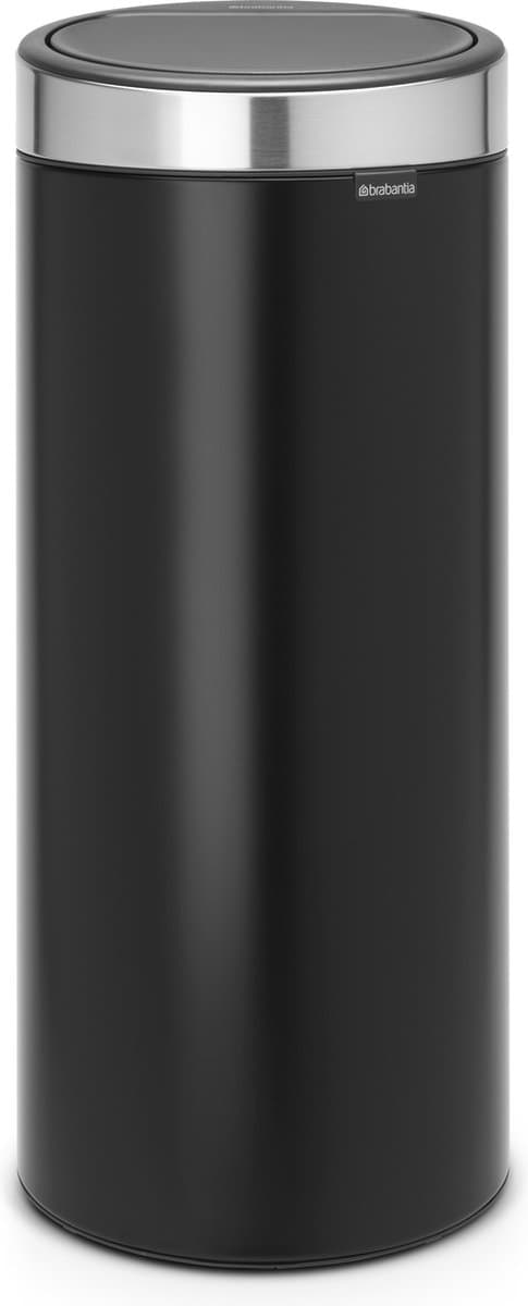 Brabantia Touch Bin 30 Liter Matt Black