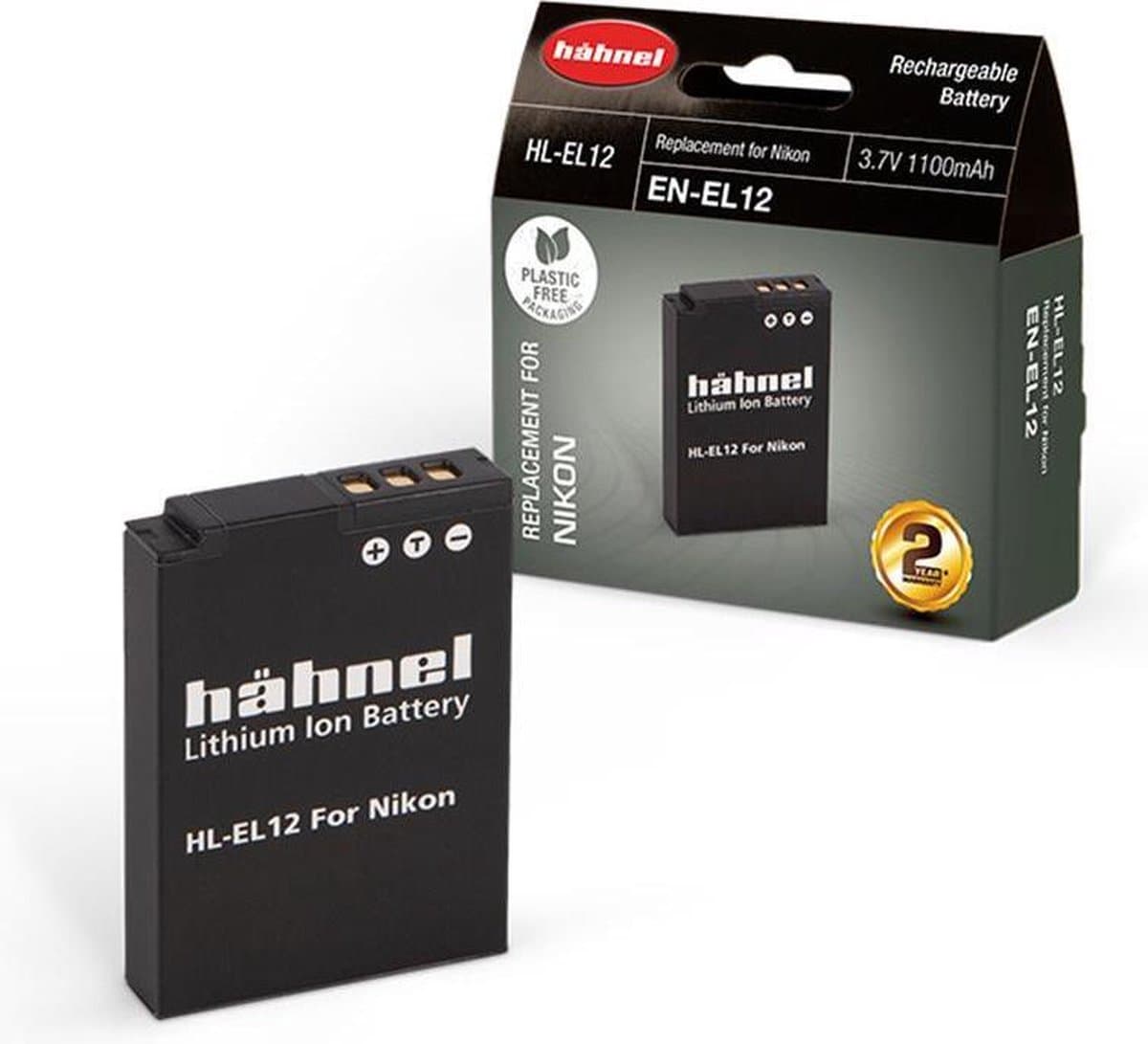 Hähnel HL-EL12 accu - Nikon EN-EL12 model