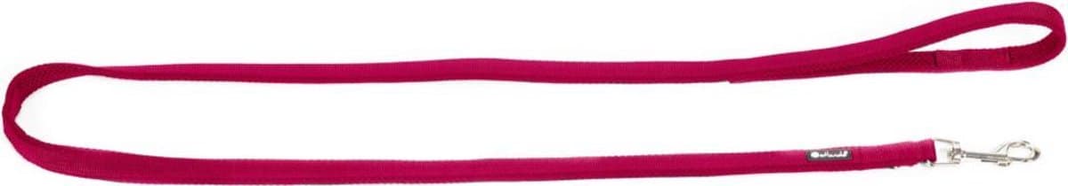 Petlando Mesh Leash Hondenlijn - Polyester - Mesh voering - Fuchsia - S - Breedte 15 mm - Lengte 140 cm
